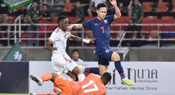 มุ้ยเปิดก่อน เอกนิษฐ์ แจ้งเกิดเต็มตัว !!! ไทยบดยูเออี 2-1 นำฝูงคัดบอลโลก 2022